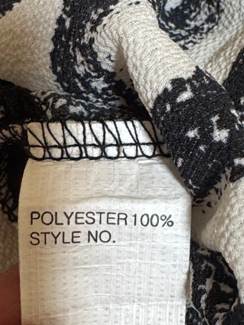 NWT Yea Black & White Striped Wide-Leg Cropped Pants size S/M - Picture 7 of 12